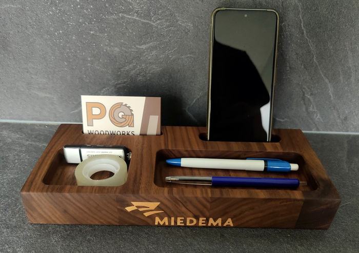 Bureau-organizer van noten