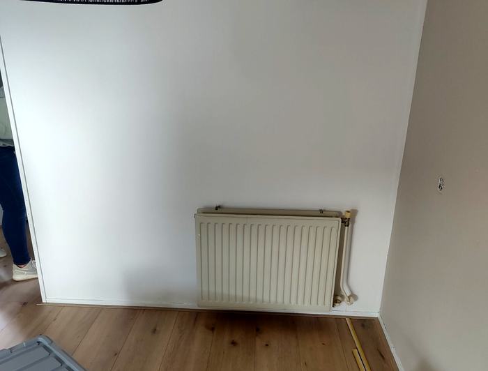 Voor: de radiator die verdwijnt